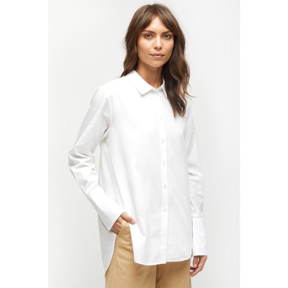 BLDWN Claire Shirt in White